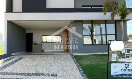 Casa de Condomínio com 3 quartos, Jardim Regente - Indaiatuba