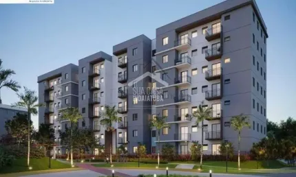 Apartamento no último andar com 2 vagas no condomínio viva parque residencial