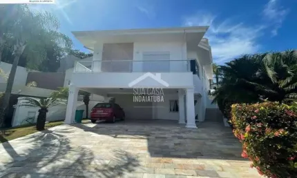 Sobrado com 4 suítes e Piscina no condomínio Jardim Paradiso em Indaiatuba