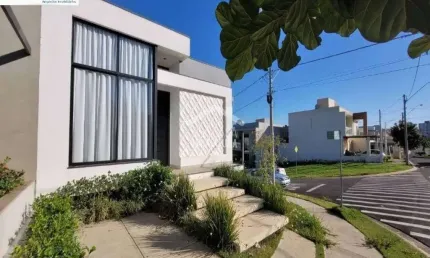 Casa térrea com 3 suítes no condomínio Jardim Montreal - Indaiatuba/SP