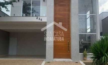 Sobrado com 3 suítes e piscina em condomínio fechado