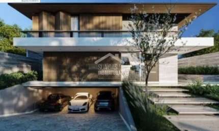Sobrado com 4 suítes, escritório, home, piscina Condomínio Villa dos Pinheiros