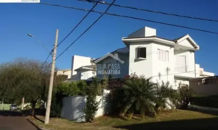Sobrado com 6 dormitórios sendo 3 suítes no condomínio portal de itaici.