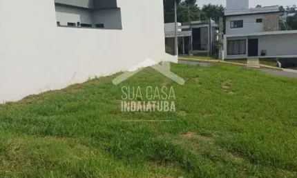 Terreno em condomínio fechado à venda no Residencial Milano, Indaiatuba 