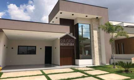Casa em condomínio fechado com 3 quartos à venda no Caldeira, Indaiatuba 