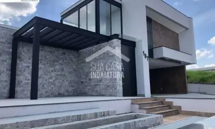Casa a venda em condomínio de alto padrão em Indaiatuba - Terracota