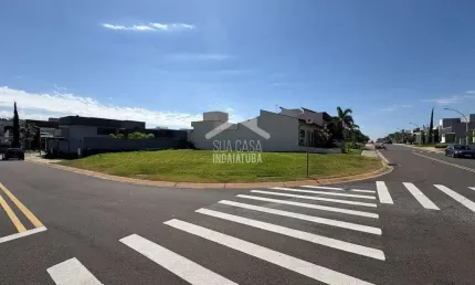 Terreno em condomínio fechado à venda no Jardim Residencial Dona Lucilla, Indaiatuba 