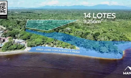 Área à venda, 9256 m² por r$ 3.750.000,00 - pontal do sul - pontal do paraná/pr