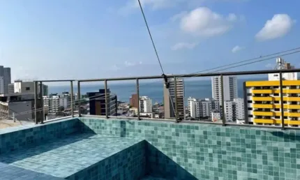 Apartamento com 1 quarto à venda na Rua Florianópolis, Barra, Salvador, 22 m2 por R$ 350.000