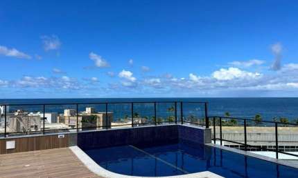 Apartamento com 1 quarto à venda na Rua Senta Púa, Ondina, Salvador, 44 m2 por R$ 489.000