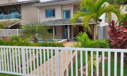 Casa em condomínio fechado com 3 quartos à venda na ALAMEDA DAS PALMEIRAS, Abrantes, Camaçari, 139 m2 por R$ 980.000