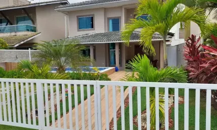 Casa em condomínio fechado com 3 quartos à venda na ALAMEDA DAS PALMEIRAS, Abrantes, Camaçari, 139 m2 por R$ 980.000