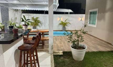 Casa em condomínio fechado com 4 quartos à venda na Avenida Professor Theócrito Batista, Caji, Lauro de Freitas, 184 m2 por R$ 997.000