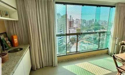 Apartamento com 3 quartos à venda na Rua Ranulfo Oliveira, Jardim Apipema, Salvador, 90 m2 por R$ 690.000
