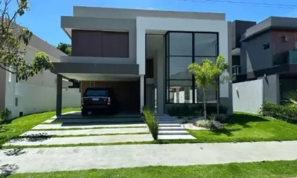 Casa em condomínio fechado com 4 quartos à venda na Rodovia BA-099 - Estrada do Côco, Abrantes, Camaçari, 280 m2 por R$ 2.750.000