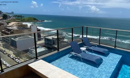 Apartamento com 1 quarto à venda na Avenida Almirante Marques de Leão, Barra, Salvador, 61 m2 por R$ 1.500.000