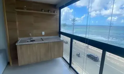 Apartamento com 1 quarto à venda na travessa marques de leão, barra, salvador, 43 m2 por r$ 977.000