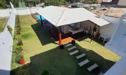 Casa em condomínio fechado com 4 quartos à venda na Rodovia BA-099 - Estrada do Côco, Monte Gordo, Camaçari, 95 m2 por R$ 1.200.000