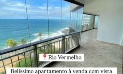 Apartamento com 4 quartos à venda na Rua Barro Vermelho, Rio Vermelho, Salvador, 320 m2 por R$ 2.400.000