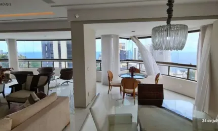 Apartamento com 5 quartos à venda na Rua Professor Clementino Fraga, 198, Ondina, Salvador, 312 m2 por R$ 3.400.000