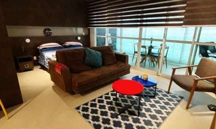 Apartamento para locação totalmente mobiliado em frente ao shopping Analia franco