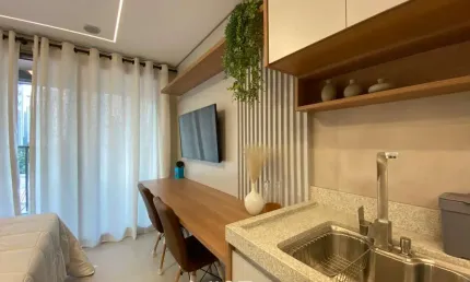 Apartamento com 1 quarto para alugar na Avenida Regente Feijó, 3399, Vila Regente Feijó, São Paulo