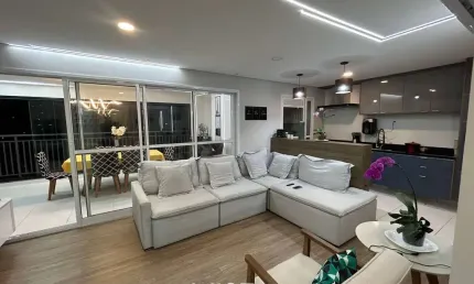 Apartamento no tatuapé para venda totalmente mobiliado.