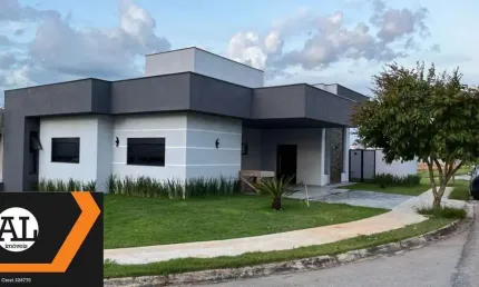 Ótima casa de esquina à venda térrea no condomínio Campos do Conde em Sorocaba com 173 m2 de área  em um terreno de 340 m2  3 quartos 2 suítes