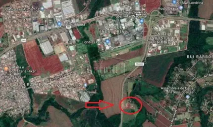 Terreno com 2 barracões à venda na br-369, entre londrina e ibiporã