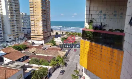 Apartamento com 1 dormitório à venda, 54 m² por R$ 319.500,00 - Cidade Ocian - Praia Grande/SP