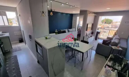 Apartamento com 2 dormitórios à venda, 48 m² por r$ 440.000,00 - parque vitória - são paulo/sp