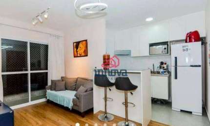 Apartamento com 2 dormitórios à venda, 50 m² por R$ 425.000,00 - Ponte Grande - Guarulhos/SP