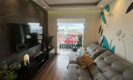 Apartamento com 3 dormitórios à venda, 75 m² por R$ 630.000,00 - Ponte Grande - Guarulhos/SP