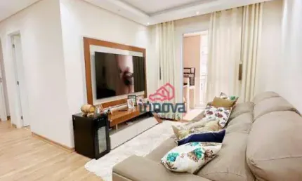 Apartamento com 3 dormitórios à venda, 77 m² por R$ 580.000,00 - Jardim Flor da Montanha - Guarulhos/SP