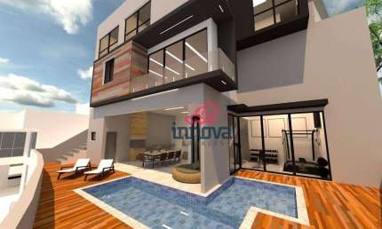 Casa com 4 dormitórios à venda, 350 m² por R$ 3.450.000,00 - Residencial Real Park - Arujá/SP