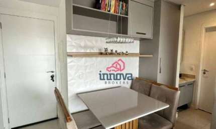 Apartamento com 1 dormitório à venda, 43 m² por R$ 595.000,00 - Tatuapé - São Paulo/SP