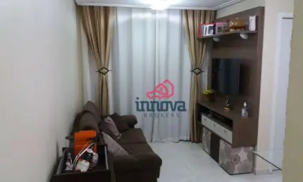 Apartamento com 2 dormitórios à venda, 48 m² por R$ 340.000 - Portal dos Gramados - Guarulhos/SP