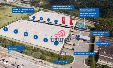 Galpão para alugar, 1470 m² por R$ 65.670,59/mês - Jardim Maria Eliza - Itaquaquecetuba/SP