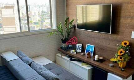 Apartamento com 1 dormitório à venda, 34 m² por R$ 353.000,00 - Cambuci - São Paulo/SP