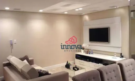 Apartamento com 3 dormitórios à venda, 91 m² por R$ 937.200,00 - Vila Augusta - Guarulhos/SP