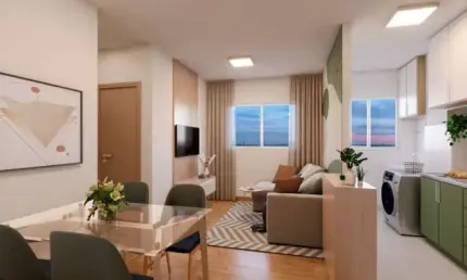 Apartamento com 2 quartos à venda na Rua W-6, Residencial Bela Marina, Cuiabá