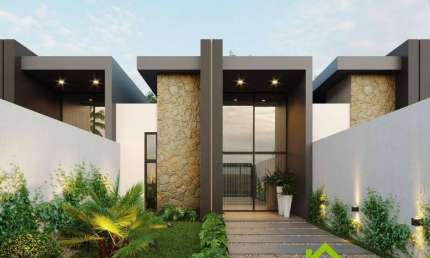 Casa com 03 Quartos Plana á Venda no Eusébio- Ceará