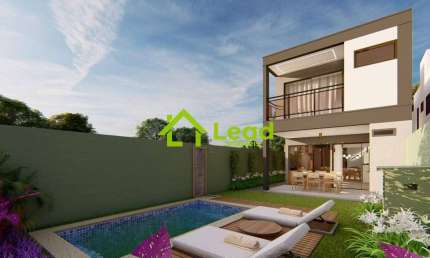 Casa Duplex 03 Quartos á Venda Alameda Santa Cecilia em Eusébio- Ceará