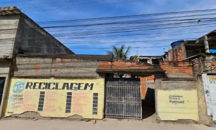 Casa para Venda em Belford Roxo, Parque Fluminense, 1 dormitório, 1 banheiro