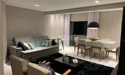 APARTAMENTO MOBILIADO E DECORADO COM 01 SUÍTE + 02 DORMITÓRIOS E 01 VAGA