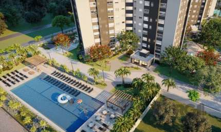 Apartamento de 2 dormitórios com vaga coberta no bairro Jardim Itu