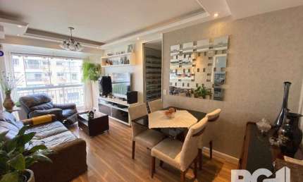 Apartamento de 2 dormitórios com suíte, churrasqueira, 2 vagas, condomínio com i