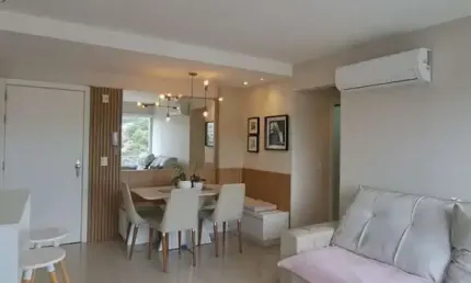 Apartamento mobiliado com 2 quartos e vista panorâmica em porto alegre