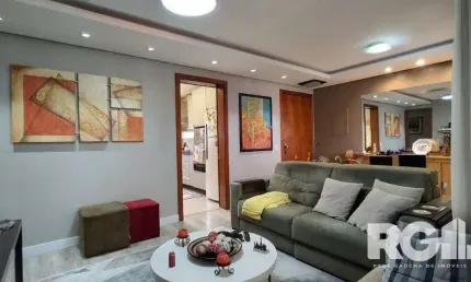 Apartamento mobiliado com 3 quartos e 2 vagas no jardim planalto – 125m²
