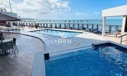 Apartamento com 1 quarto à venda na Avenida da Abolição, 4753, Meireles, Fortaleza por R$ 600.000